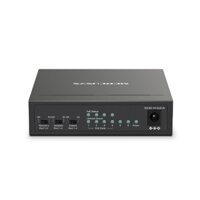 SWITCH ĐỂ BÀN 6 CỔNG 10/100M, 4 X CỔNG POE+, VỎ KIM LOẠI (MS106LP) | Mercusys | Hàng chính hãng