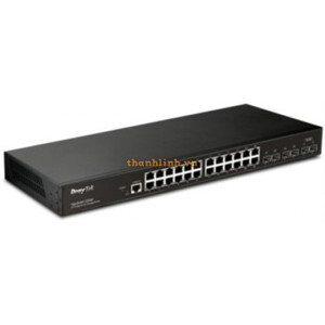 Thiết bị mạng Switch DrayTek Vigorswitch G2260 - 24port