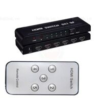 Switch HDMI 5 --> 1 có remote (HD 501)