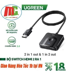 Switch HDMI Bi-Directional XUgreen 70607