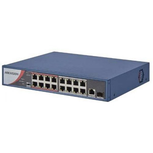 Switch Hikvision DS-3E0318P-E 16-port 10/100Mbps PoE
