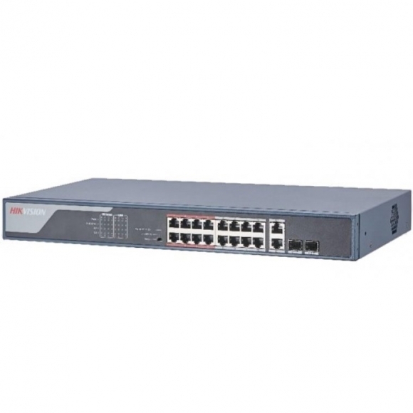 Switch Hikvision DS-3E0318P-E 16-port 10/100Mbps PoE