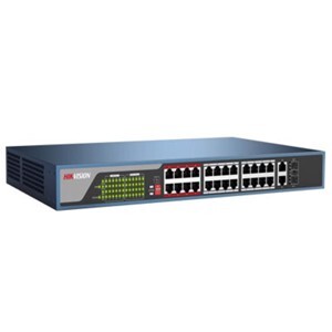 Switch HIKVISION DS-3E0326P-E - 24-port 10/100Mbps PoE