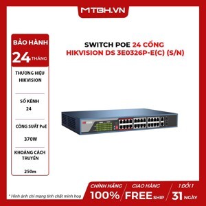 Switch Hikvision DS-3E0326P-E(C)