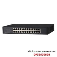 Switch Layer 2 unmanaged 24 cổng Gigabit Dahua DH-PFS3024-24GT
