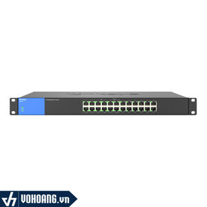 Switch Linksys LGS124P, 24-Port