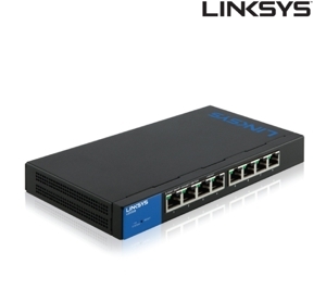 Switch Linksys LGS308P - 8 Port Smart PoE+ Gigabit Switch