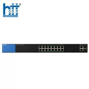 Switch Linksys LGS318P - 16 port + 2 Gigabit