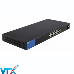 Switch Linksys LGS318P - 16 port + 2 Gigabit