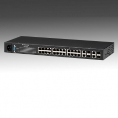 Switch Managed VolkTek MEN-5428, 24 Port  10/100/1000Mbps+4 SFP
