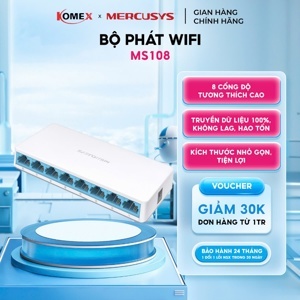 Switch Mercusys MS108 - 8 port