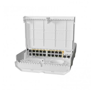 Switch Mikrotik CRS318-16P-2S+OUT