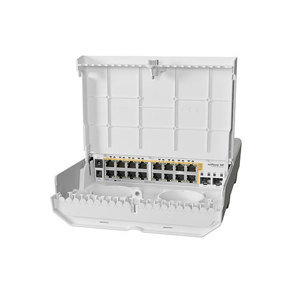 Switch Mikrotik CRS318-16P-2S+OUT