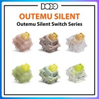 Switch Outemu Silent Lime Peach Crystal Gray White Yellow công tắc bàn phím Switch Silent yên tĩnh không tiếng