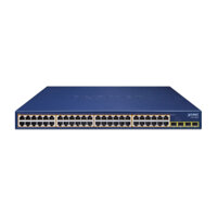 Switch Planet Ethernet GSW-5240HP (48-Port 10/100/1000T 802.3at PoE, 4-Port 1000X SFP Gigabit)