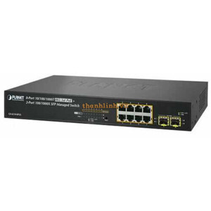 Switch Planet GS-4210-8P2S - 8 ports