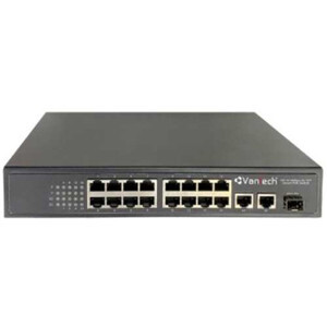 Switch Poe 16 Cổng Vantech Vps-16