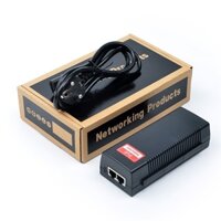 Switch PoE 2 port 10/100M 48V-56V 1A công suất cao (chạy dây 8 lõi 45+ 78-)