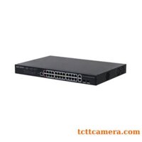 Switch PoE 24 port (hỗ trợ 2 cổng quang) All-Gigabit Layer 2+ managed Kbvision KX-CSW24-PFG-230