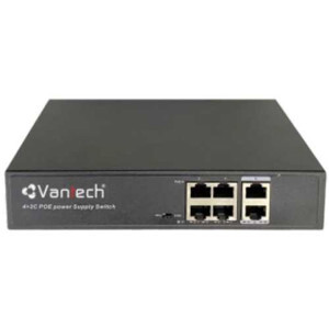 Switch Poe 4 Cổng Vantech Vps-04