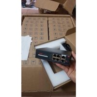 Switch POE 4 Port ONV H1064PLS 4 Cổng POE Cấp Nguồn Qua Dây Mạng