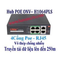 Switch poe 4 port poe ONV