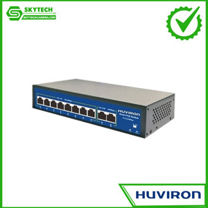 Switch POE 8 cổng Huviron F-SP3-8F2G-BL