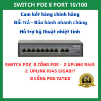 Switch POE 8 Port tốc độ 10/100  SF1082P