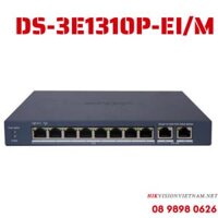 Switch PoE 8 ports quản lý qua cloud Hikvision DS-3E1310P-EI/M