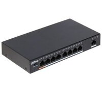 Switch POE 9 port (8 POE có uplink) Dahua DH-PFS3009-8ET-96 (BH 18 tháng)