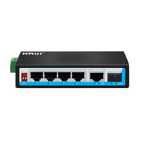 Switch POE Công Ngiệp 4 cổng 10/100/1000M Hrui HR500-AFG-411S