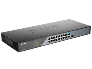 Switch PoE D-LINK DSS-100E-18P