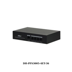 Switch PoE Dahua PFS3005-4ET-36