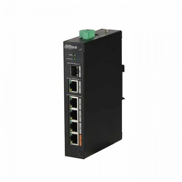 Switch POE Dahua PFS3106-4ET-60 - 4 port