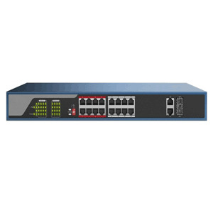 Switch PoE HDParagon HDS-SW1016POE/M - 16 ports