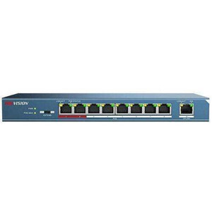 Switch PoE Hikvision DS-3E0109P-E/M(B) - 8 port