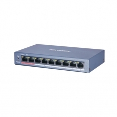 Switch PoE Hikvision DS-3E0109P-E/M(B) - 8 port