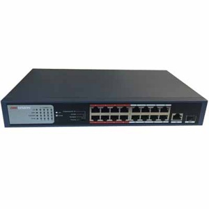 Switch POE Hikvision DS-3E0318P-E/M, 16 cổng