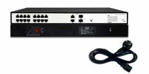 Switch PoE Hikvision SH-1016P-2C - 16 ports