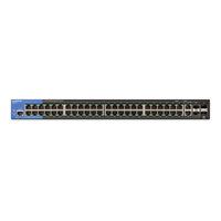 Switch PoE Linksys LGS552P 48 port + 4RJ45/4 SFP Combo