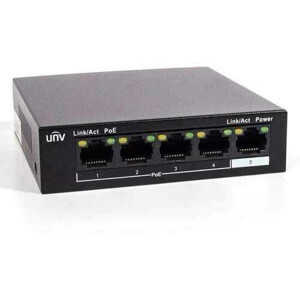 Switch PoE Uniview NSW2010-5T-POE-IN