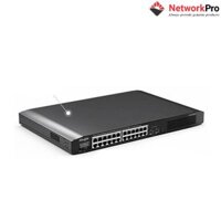 Switch Ruijie RG-ES126G-P-L 24 Ports | 24 Cổng PoE/PoE+ 370W, 02 Cổng SFP 1GE