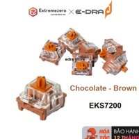 Switch thay nóng phím cơ Edra EKS7200 Chocolate - Brown