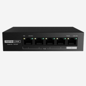 Switch Totolink SW504P - 4 ports