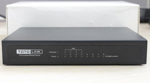 Switch TotoLink SW804P, 8 Prot 10/100Mbps, có 4 Port PoE