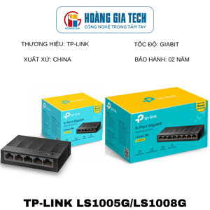 Switch TP-Link LS1008G - 8 cổng