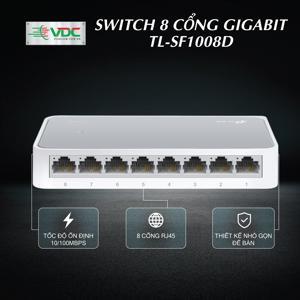 Switch TP-Link TL-SF1008D 10/100Mbps - 8 Port