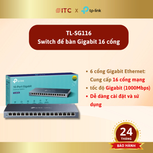 Switch TP-Link TLSG1008D (TL-SG1008D) - 8 Port