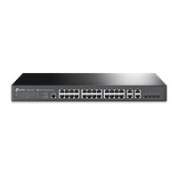 Switch TPLink JetStream 24-Port 10/100Mbps + 4-Port Gigabit L2 Managed Switch T2500-28TC