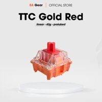 Switch TTC Gold Red linear 43g giá rẻ cho bàn phím cơ - EA Gear